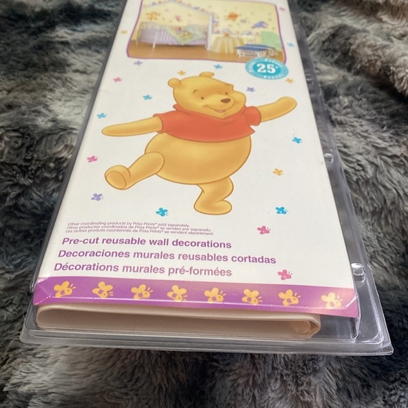 NIB Disney Winnie the Pooh Wall Decals - Red and Yellow Stick ups - Picture 12 of 16